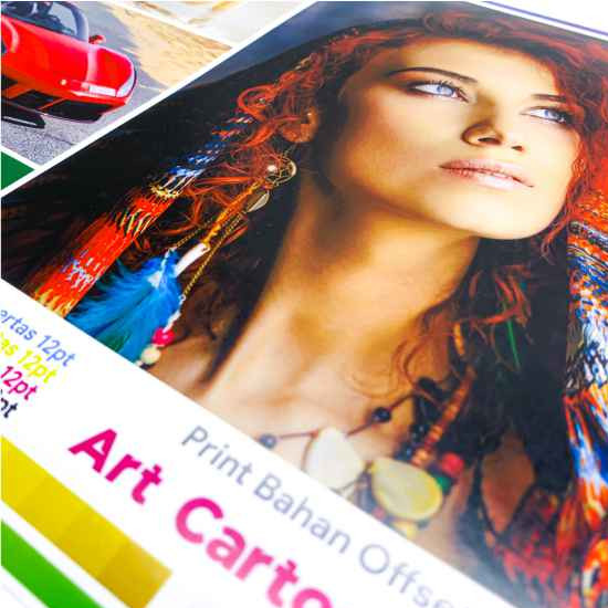 Cetak Buku A3 Art Carton 310 Gsm